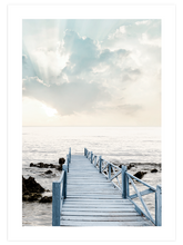 Mavi İskele - Art Print